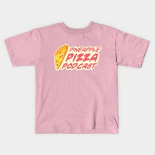 Official Pineapple Pizza Podcast Logo Kids T-Shirt